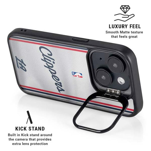 NBA Los Angeles Clippers Team Jersey iPhone 14 Kickstand Case